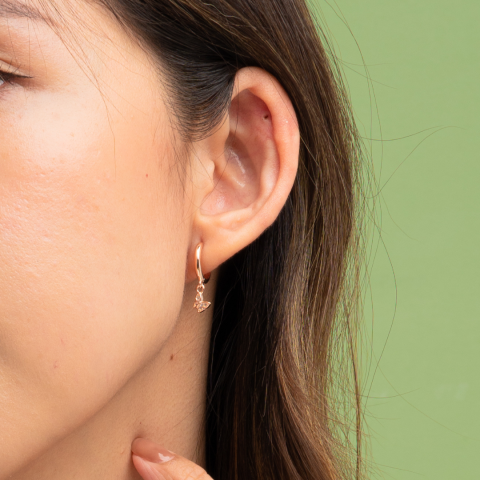 PAPILLON HOOP EARRINGS